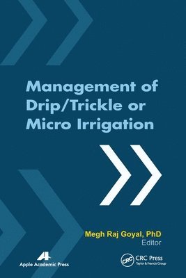 bokomslag Management of Drip/Trickle or Micro Irrigation