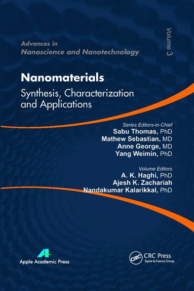 A. K. Haghi, Ajesh K. Zachariah, Nandakumar Kalarikkal - Nanomaterials, Häftad