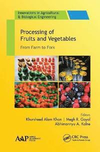 bokomslag Processing of Fruits and Vegetables