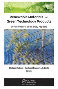 bokomslag Renewable Materials and Green Technology Products