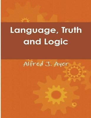 Language, Truth and Logic 1