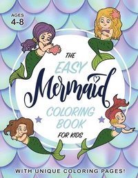 bokomslag The Easy Mermaid Coloring Book for Kids