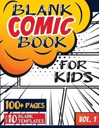 bokomslag Blank Comic Book for Kids (Ages 4-8, 8-12)