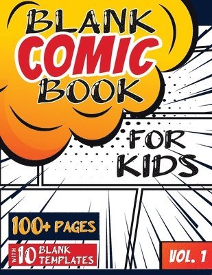 Blank Classic - Blank Comic Book for Kids (Ages 4-8, 8-12), Övrigt