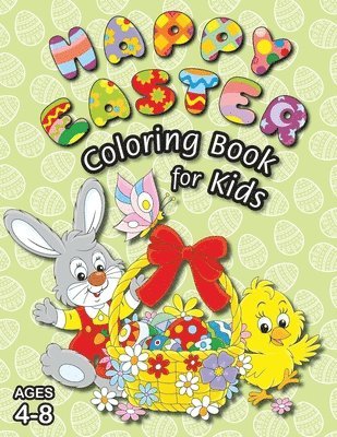 bokomslag Happy Easter Coloring Book for Kids