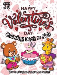 bokomslag Happy Valentine's Day Coloring Book for Kids