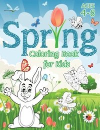 bokomslag Spring Coloring Book for Kids