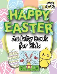 bokomslag Happy Easter Activity Book for Kids