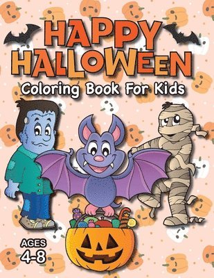 bokomslag Happy Halloween Coloring Book for Kids