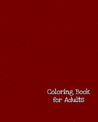 bokomslag Coloring Book For Adults