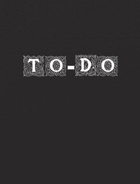 bokomslag Ultimate 110-Page To-Do List Hard Cover Notebook