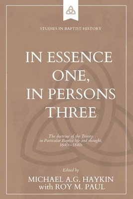 bokomslag In Essence One, in Persons Three