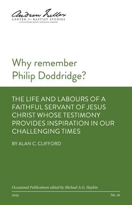 Why remember Philip Doddridge 1