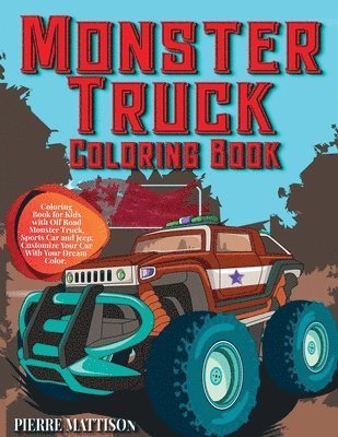 bokomslag Monster Truck Coloring Book