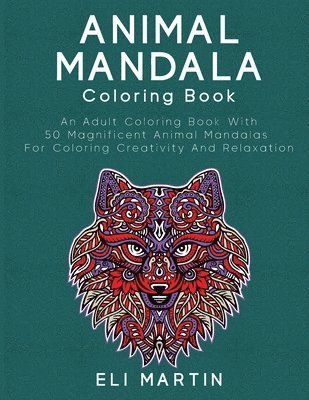 bokomslag Animal Mandala Coloring Book