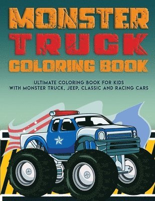 Monster Truck Coloring Book 1