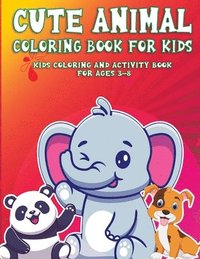 bokomslag Cute AnimalColoring Book For Kids