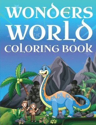 Wonders Of The World Coloring Book 1