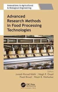 bokomslag Advanced Research Methods in Food Processing Technologies