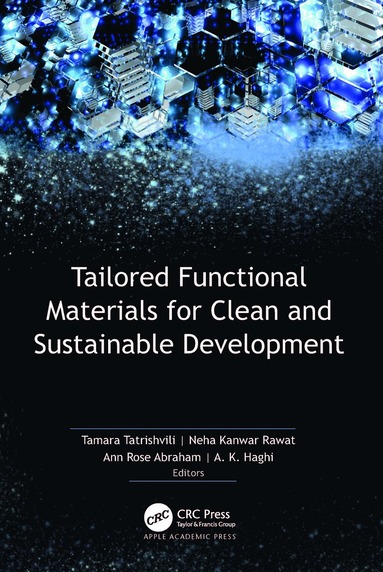Tamara Tatrishvili, Neha Kanwar Rawat, Ann Rose Abraham, A. K. Haghi - Tailored Functional Materials for Clean and Sustainable Development, Inbunden