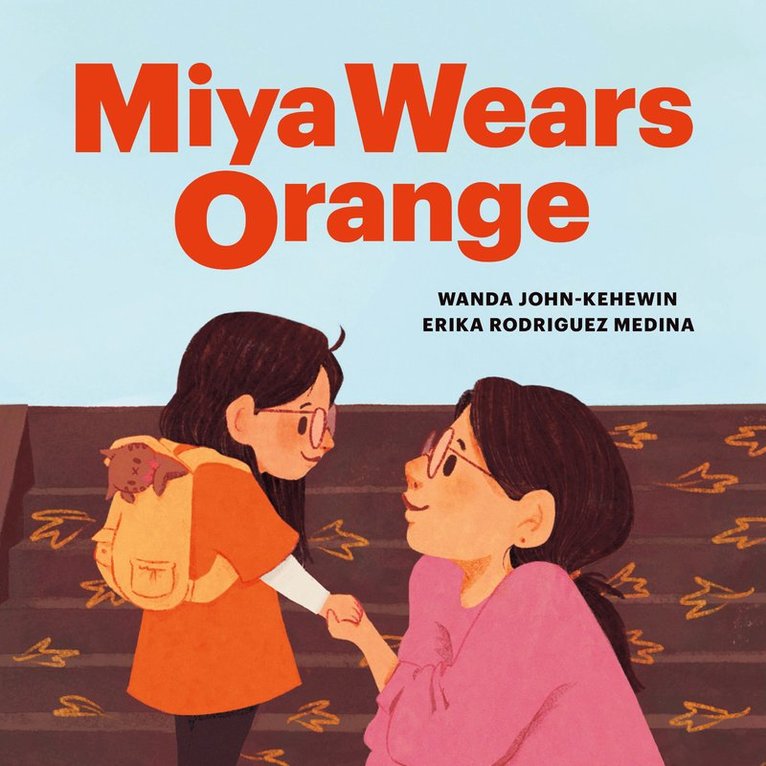 Miya Wears Orange 1