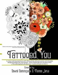 bokomslag Tattooed You, Adult Coloring Book