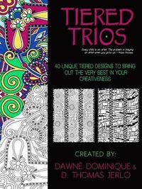 bokomslag Tiered Trios, Adult Coloring Book