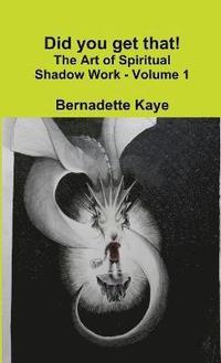bokomslag Did you get that! The Art of Spiritual Shadow Work - Volume 1