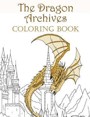 bokomslag The Dragon Archives Coloring Book