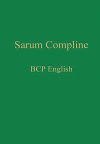 bokomslag Sarum Compline