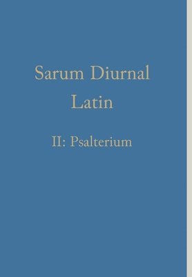 bokomslag Sarum Diurnal Latin II