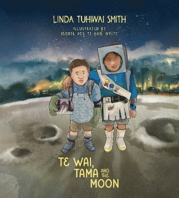 Te Wai, Tama and The Moon 1