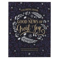 bokomslag Good News of Great Joy Christmas Coloring Book for Women and Teens with Christian Scripture