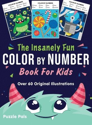 Insanely Fun Color By Number Book For Kids