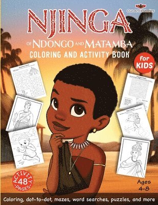 Njinga of Ndongo and Matamba Coloring and Activity Book 1