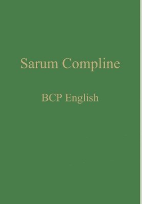 bokomslag Sarum Compline