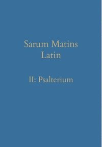 bokomslag Sarum Matins Latin II