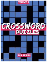 bokomslag Crossword Puzzles For Adults, Volume 5