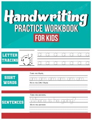 bokomslag Handwriting Practice Workbook for Kids