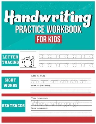 Handwriting Practice Workbook for Kids
