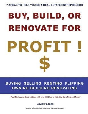 bokomslag Buy, Build or Renovate For Profit