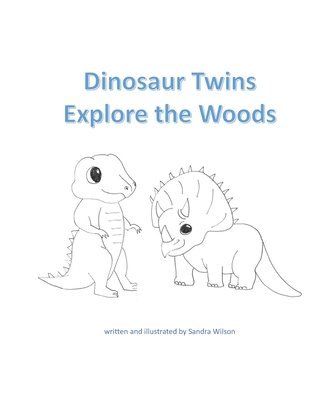 Sandra Wilson - Dinosaur Twins Explore the Woods, Häftad