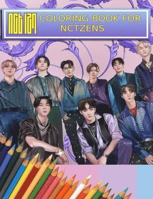 bokomslag NCT Coloring Book For NCTzens