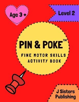 bokomslag Pin & Poke Fine Motor Skills Activity Book Level 2