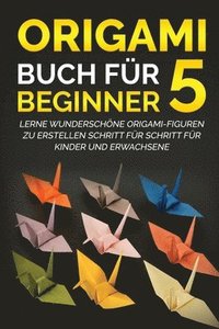 bokomslag Origami Buch fr Beginner 5