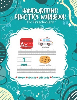 Handwriting Practice Workbook For Preschoolers 1