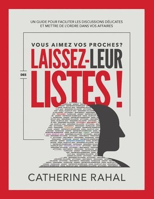 bokomslag Vous Aimez Vos Proches? Laissez-Leur Des Listes!