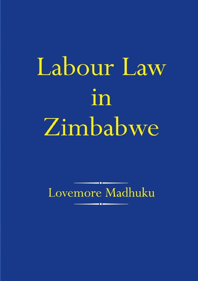 Labour Law in Zimbabwe 1