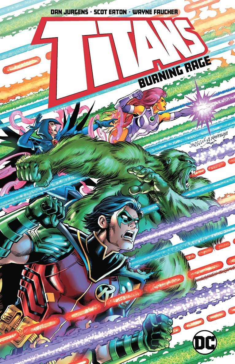 Dan Jurgens - Titans: Burning Rage, Häftad