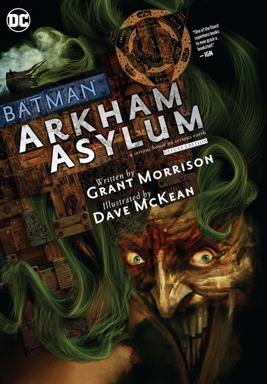 Grant Morrison, Dave McKean - Batman: Arkham Asylum The Deluxe Edition, Inbunden
